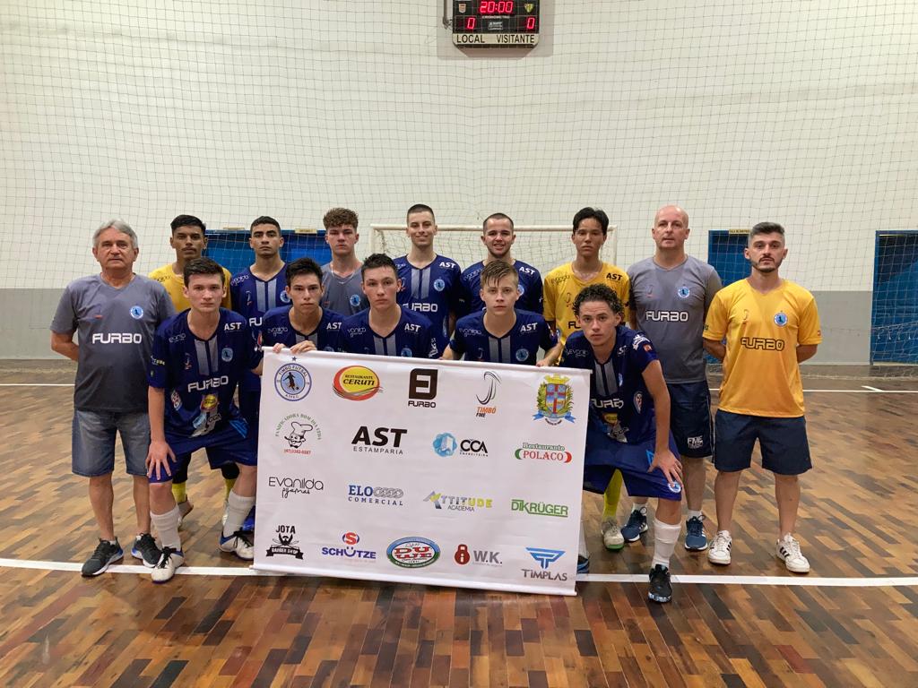 Futsal masculino garante classificação à final do turno do Catarinense  Sub-18